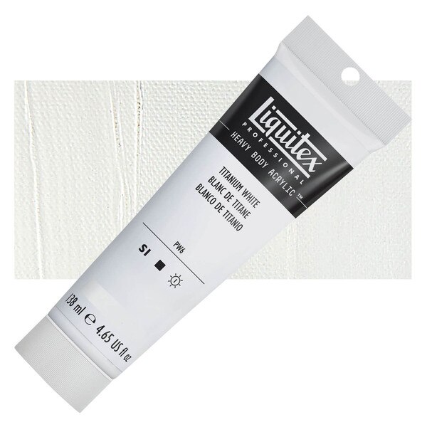 Liquitex Heavy Body Acrylic Paint - Titanium White